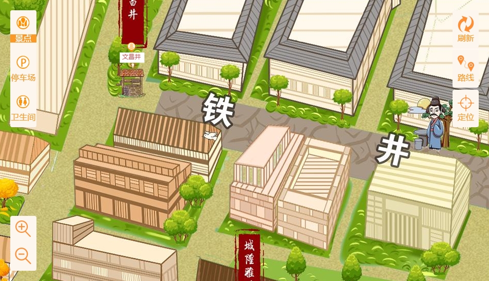 奇台智慧景区：手绘地图与语音导览的完美融合