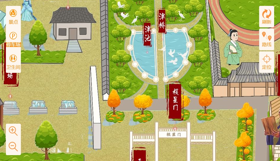 奇台手绘地图景区语音讲解导览系统：智慧景区建设的基石